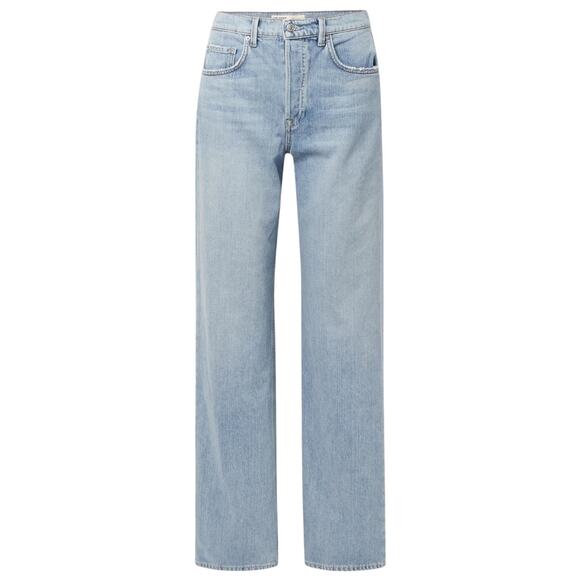 GRLFRND Brooklyn High Rise Loose Straight in Miracle Mile 25 - Picture 1 of 13